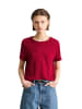 Marc O'Polo DENIM T-Shirt relaxed in Vivid Cherry