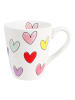 Blond Amsterdam Becher Herzen in Bunt - 350 ml