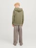 JACK & JONES Junior Hoodie JJECHARGE FADED SWEAT HOOD SN JNR in silver sage