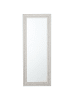 Beliani Wandspiegel VERTOU in Beige/Silber - (W) 50 x (H) 130 x (L) 3 cm Horizontal