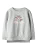 name it Sweatshirt NMFBISSINE in light grey melange