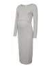 mama licious Kleid in Light Grey Melange
