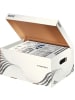 Leitz Archiv Container easyboxx S Wellpappe weiß