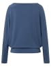 super.natural Merino Pullover in blau