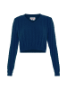faina Women Sweater in Tieftürkies