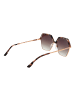 Bulget Damen Sonnenbrillen Geometrisch Gold