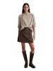 Marc O'Polo Samtbluse loose in chalky mauve