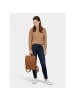 Zwei Mademoiselle.M City Rucksack 29 cm in nubuk cognac
