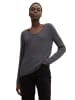 Tom Tailor Pullover BASIC V-NECK in Anthrazit