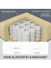 HOMCOM Ohrensessel-86L x 74B x 102H cm-Grau