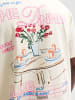 Jack & Jones T-shirt in Antique White