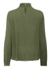 Kaffe Langarm-Bluse Trine Regular fit in Ivy Green