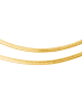 Steel_Art Layering Halskette Frauen Breda goldfarben in goldfarben