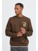 BLEND Modisches Langarmshirt aus Baumwolle mit Streifenmuster in Braun