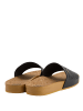 Reef Slipper Cushion Scout Perf in Black/Tan