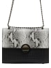 faina Women Flap Bag in Black White