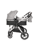 Lorelli Kinderwagen 2 in 1 Viola in grau