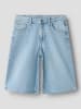 TWO SOON Jeansshorts in Light Blue Denim