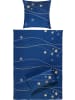 REDBEST Flanell Bettwäsche in blau
