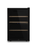 Les Petits Champs Weinkühlschrank 62 Flaschen CAVCDB62 Schwarz, Energieklasse G, Anti-UV, LED