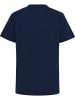 Hummel T-Shirt Hmlprint Kinder in BLACK IRIS