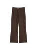 Pull-on-Jerseyhose in Stone Brown Melange
