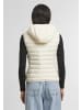 Urban Classics Urban Classics Ladies Ultra Light Puffer Vest in whitesand