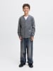 JACK & JONES Junior Strickjacke Jornorrebro Cardigan in dark grey melange