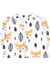 TupTam Babay Schlafsack Pucksack Round in orange/weiß