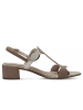 Marco Tozzi Sandalette  in Beige