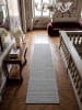 KADIMA DESIGN Läufer Uni pflegeleicht Wohnzimmer Schlafzimmer Flur Esszimmer in Grau