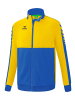 erima Kinder Six Wings Worker Jacke, Trainingsjacke in new royal/gelb