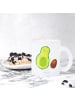 Mr. & Mrs. Panda Kaffeetasse Avocado Kern rollt ohne Spruch in Transparent