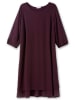 sheego Kleid in burgund