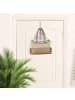 relaxdays 2 x Türgarderobe "klappbar" in Beige