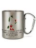 Mr. & Mrs. Panda thermotasse Einhorn Gärtner mit Spruch in Silber
