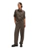 Marc O'Polo Glencheck-Overshirt regular in Dark Brown