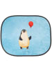 Mr. & Mrs. Panda Sonnenschutz Auto Pinguin Luftballon ohne Spruch in Eisblau