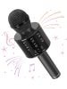 Wisam WS-858 Wireless Hifi Speaker Bluetooth Karaoke Mikrofon Schwarz