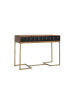 Giner y Colomer Konsole aus Mangoholz und Eisenstruktur in Brown