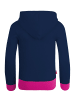 Trollkids Hoodie Pullover mit Kapuze "Sortland" in Marine/Magenta