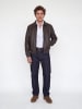 Jack & Jones Kunstlederjacke in Chocolate Brown