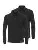 Casa moda Poloshirt Basic in Anthrazit