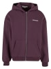 9N1M SENSE 9N1M SENSE Sense Essential Fluffy Zip Hoody in plumpurple