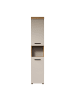 CALICOSY Badezimmerschrank MINA in Beige - (W)36  x (H)184  x (L)31 cm