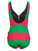 BECO the world of aquasports Badeanzug Hawaii Breeze in pink-grün