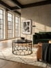KADIMA DESIGN Couchtisch 60x60x36 cm Mango Massivholz / Metall Sofatisch