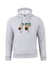 Cotton Prime® Hoodie Skyline San Francisco - Weltenbummler Kollektion in Grau-Melange