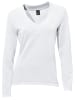 Heine V-Ausschnitt-Pullover in weiß