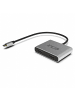 Inca Dual HDMI USB-C Adapter in Silber